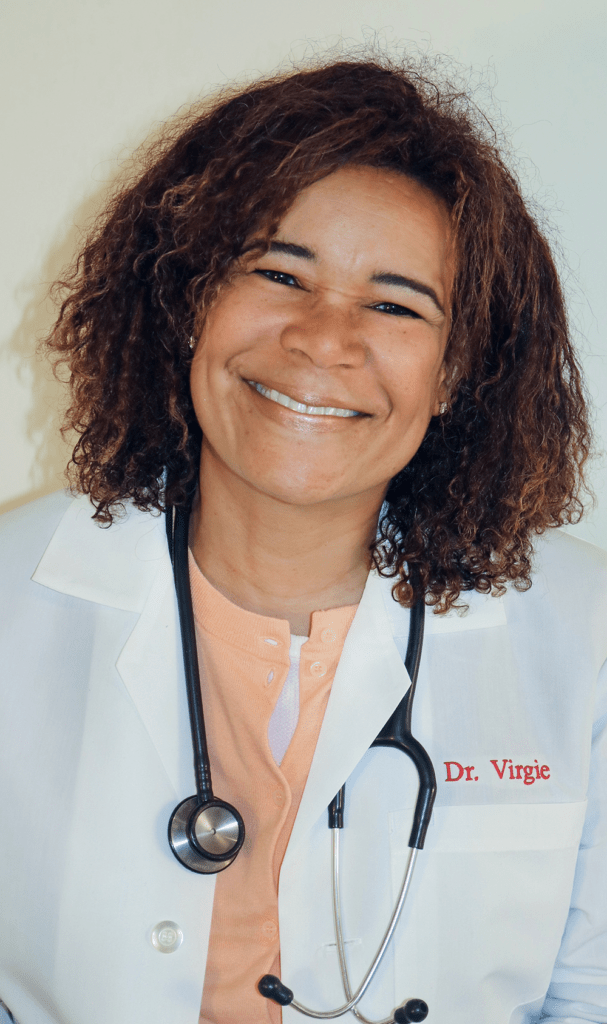 Dr. Virgie smiling